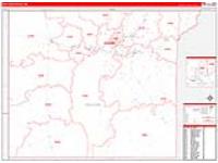 San Juan, Nm Carrier Route Wall Map